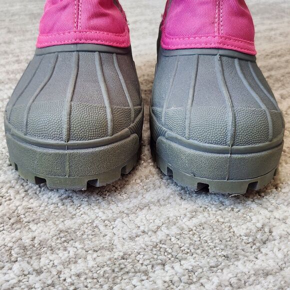 LL Bean kid's Northwoods snow boots pink size 2 youth (LLB Item 238064) - Picture 3 of 8